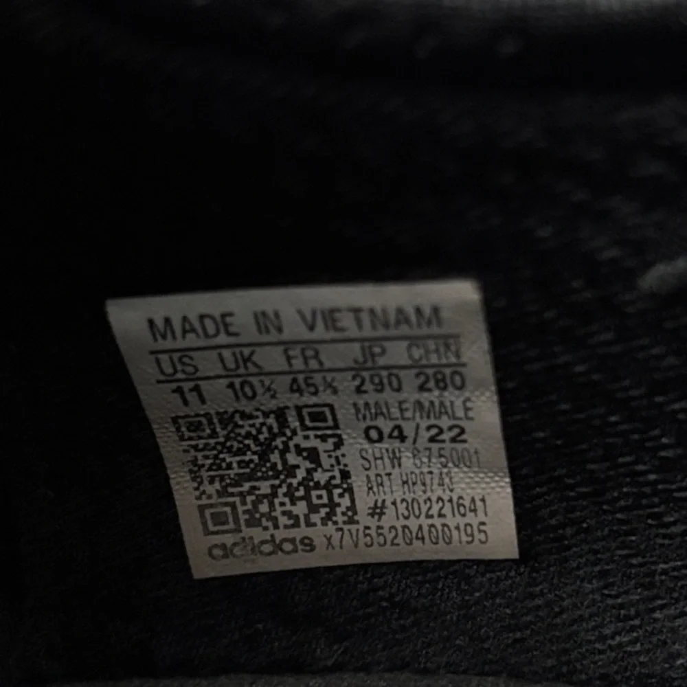 Adidas Men's NMD Black Sneakers - Picture 7 of 9